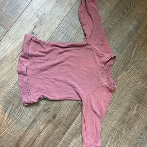 Kyte BABY Dusty Rose Long Sleeve Shirt
